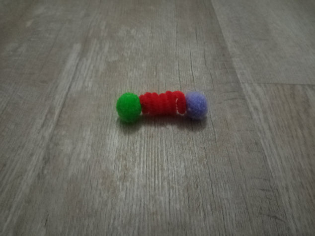 Cat Toy Pom Pom Spring Prey Play Encouragement Pack of 5