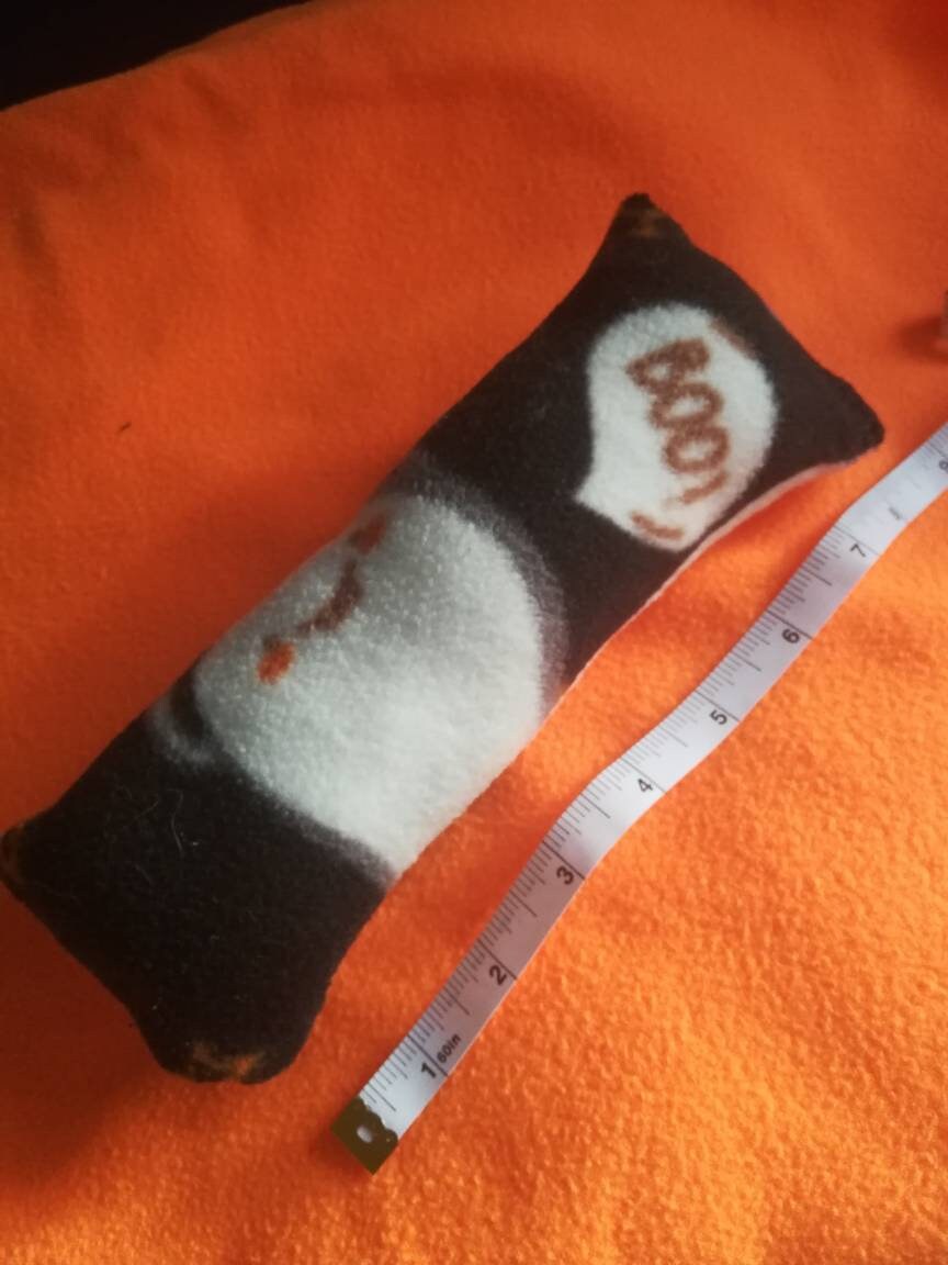 Cat Toy Kicker 8in Halloween Ghost Boo! Theme Valerian 2 Pack