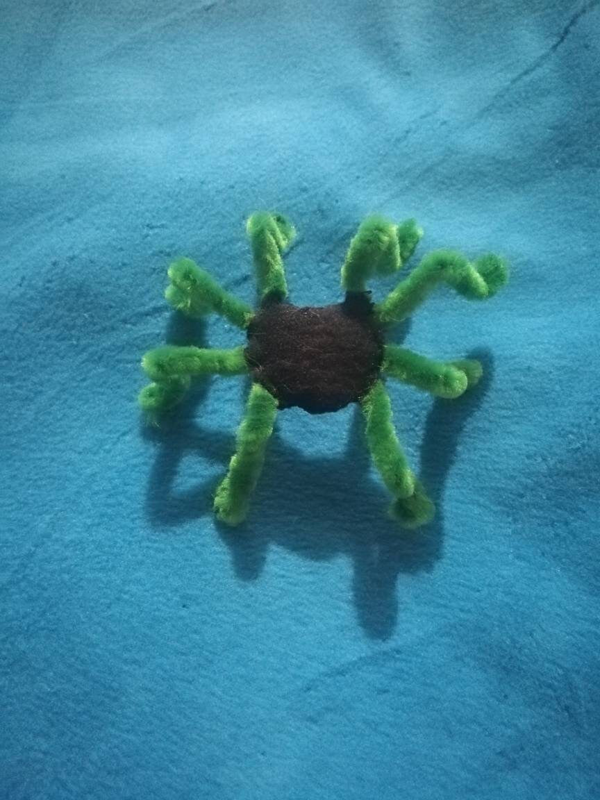 Cat Toy Potent Valerian Root Spiders With Added Rattle Prey Play Encouragement Pack of 4.